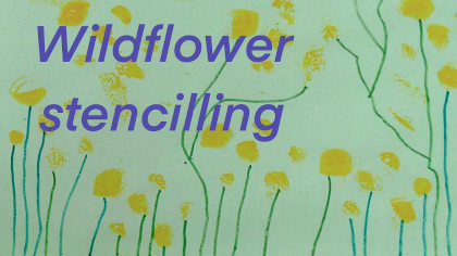 Workshop Wildflower stencilling