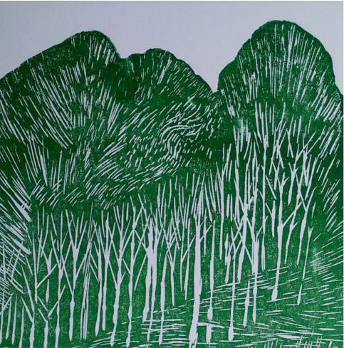 Joanna Logan, Forest in Green